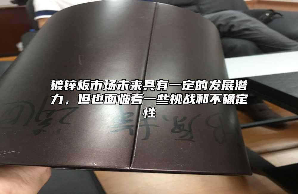 鍍鋅板市場未來具有一定的發展潛力，但也麵臨著一些挑戰和不確定性