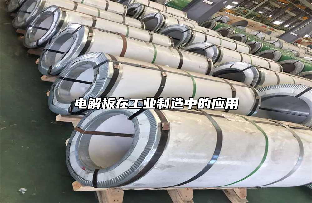 電解板在工業製造中的應用